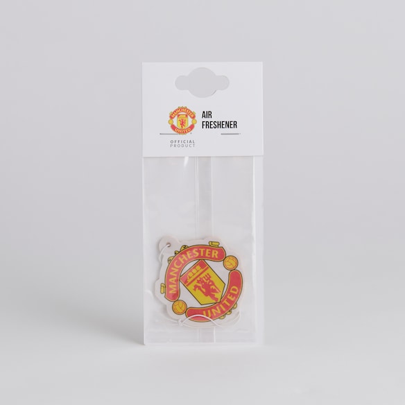 Manchester United Crest Air Freshener Red Rot