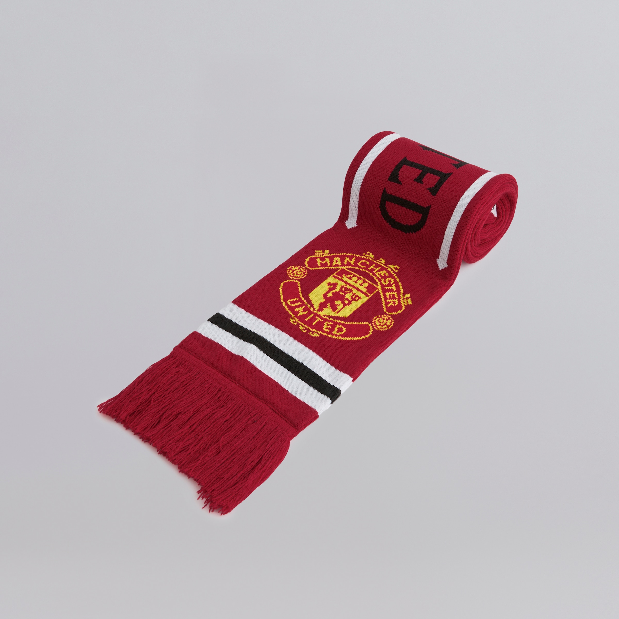 Manchester United x adidas Home Scarf Red Rouge Détail [4-5]