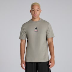 Manchester United x adidas City Escape T-Shirt Grey