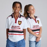 Manchester United Kids 1997-99 Away Shirt White