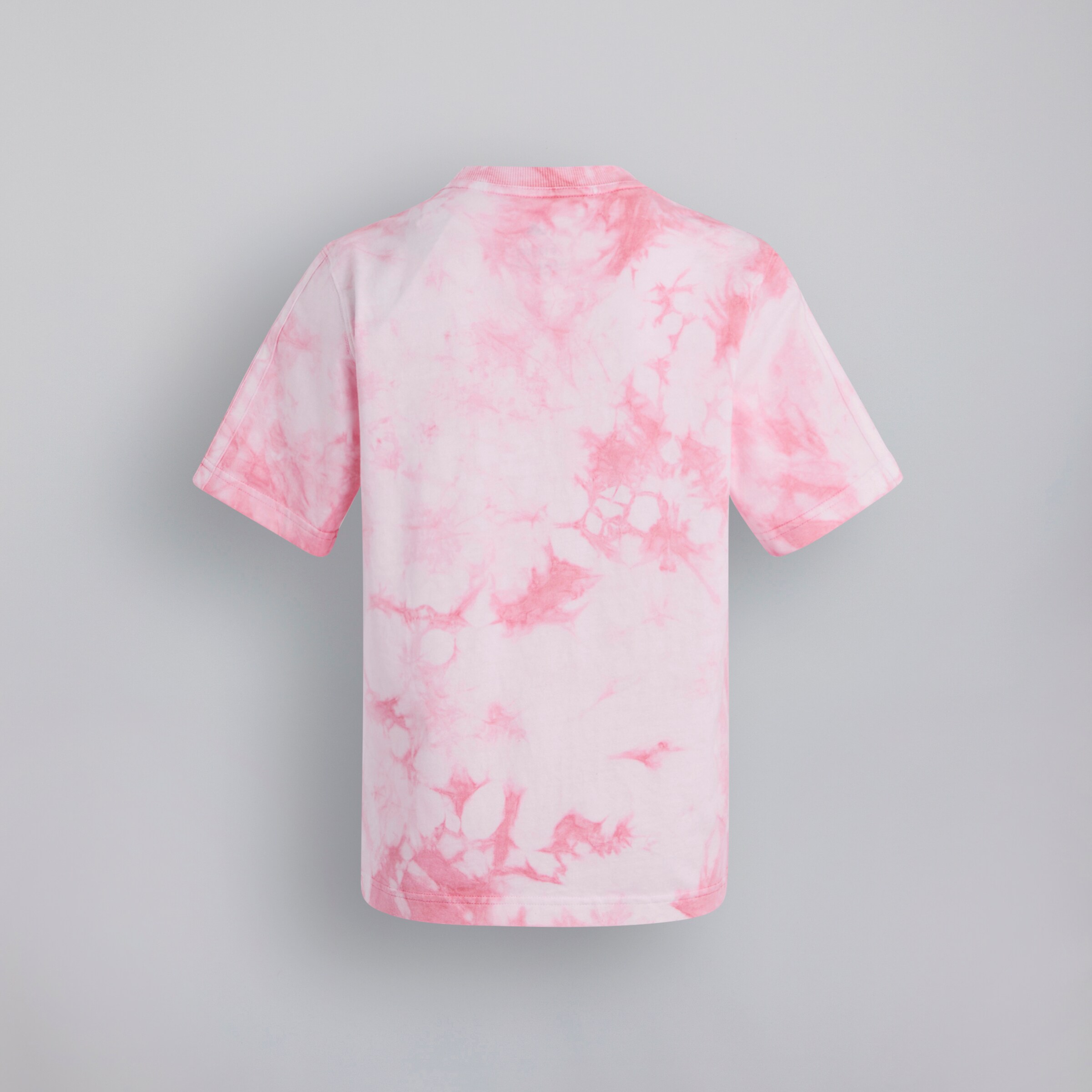 Manchester United x adidas Kids ALL SZN All Over Print T-Shirt Pink/White Rose Détail [2-2]