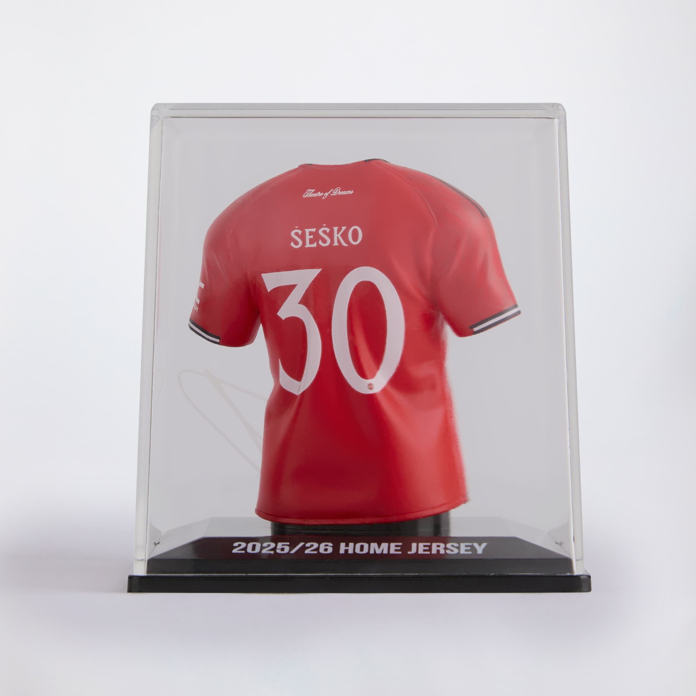 Manchester United Sesko Home Jersey 25/26 Collectible Red Red Detail [2-4]