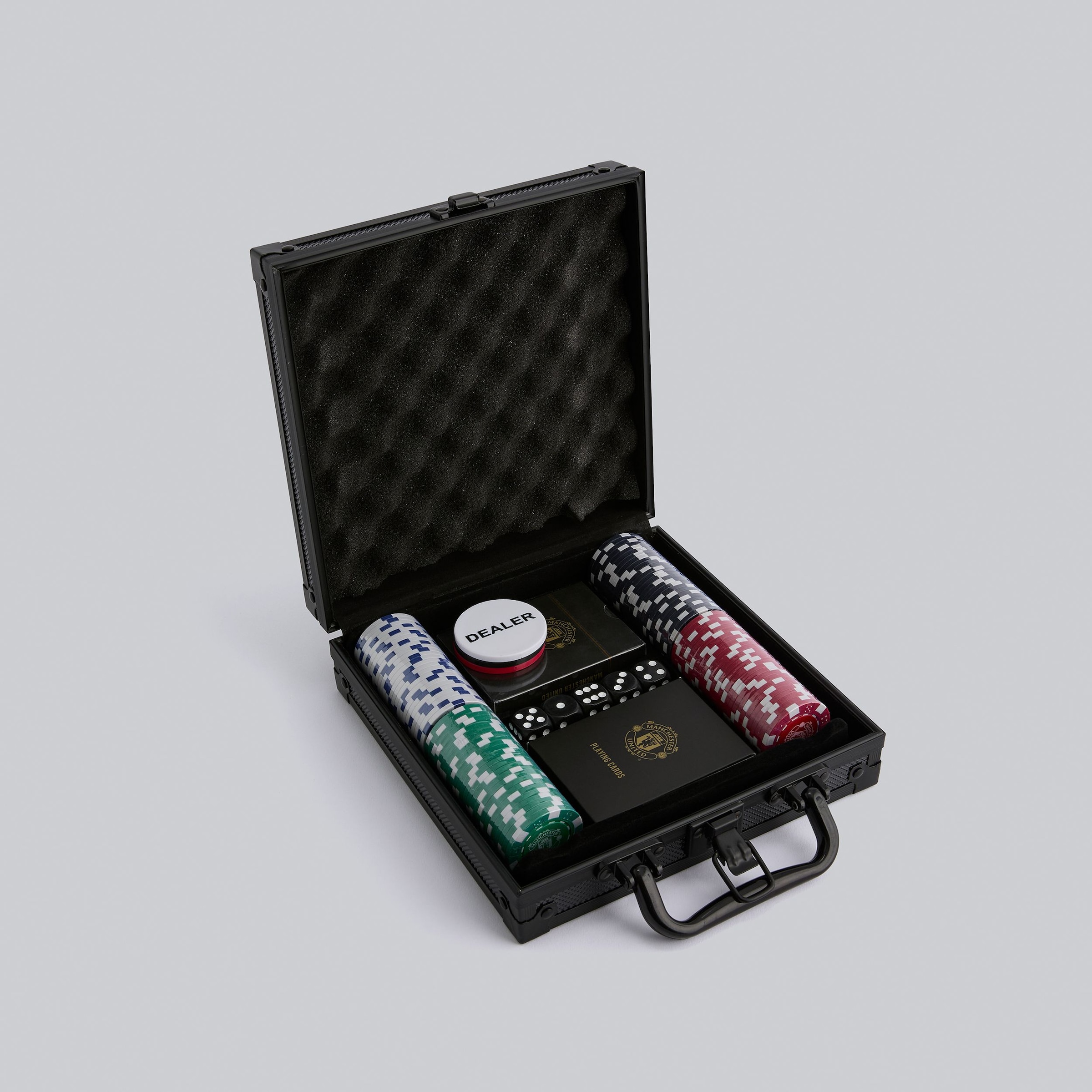 Manchester United Poker Set Black Black Detail [2-5]