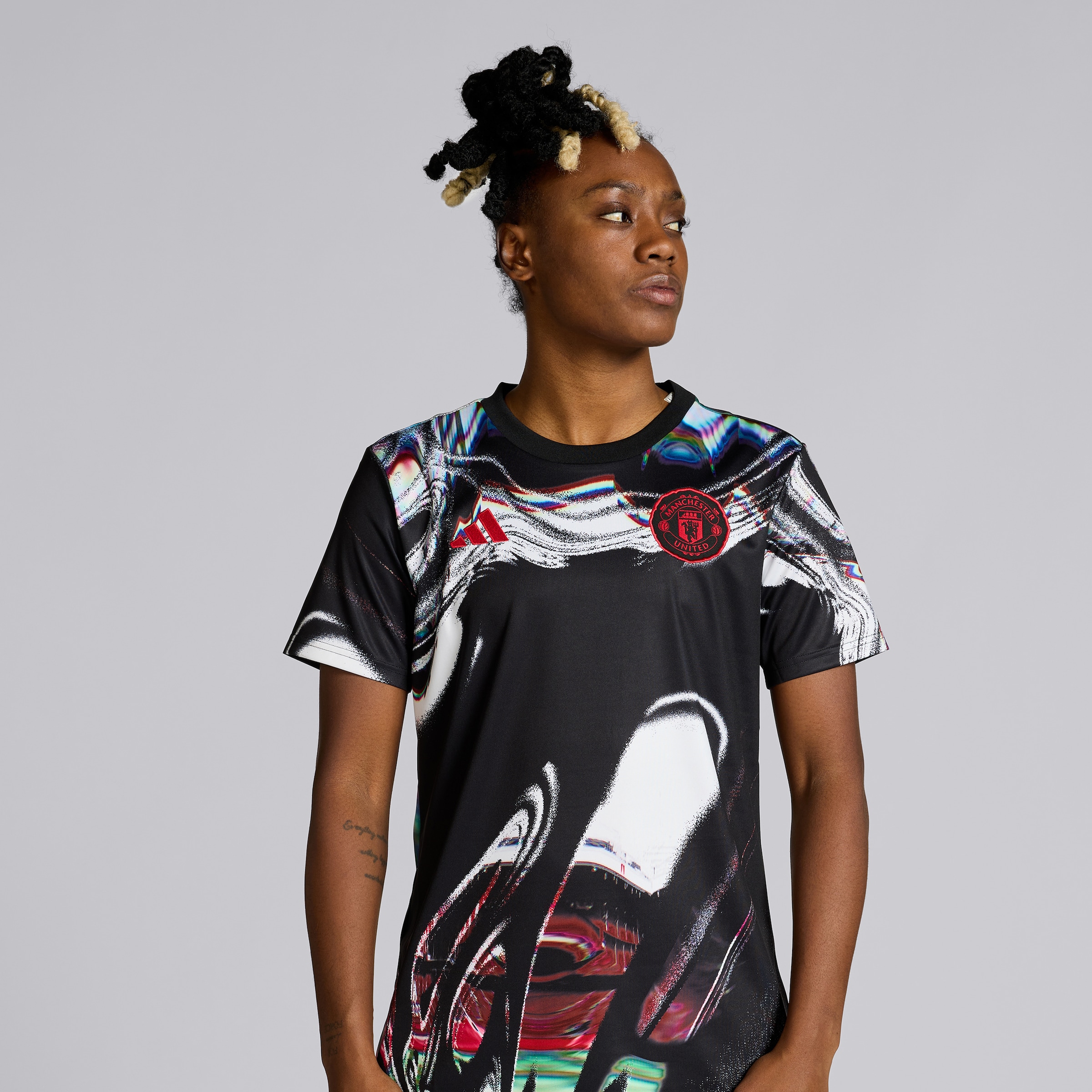 Manchester United 25/26 Pre Match Jersey Black