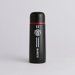 Manchester United Core Stripe Thermal Flask Black