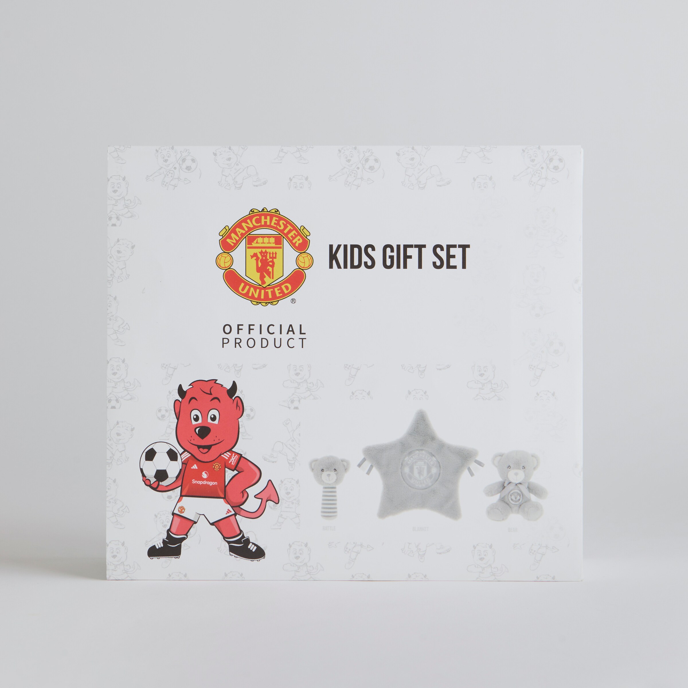 Manchester United My First Gift Set White Detail [2-5]