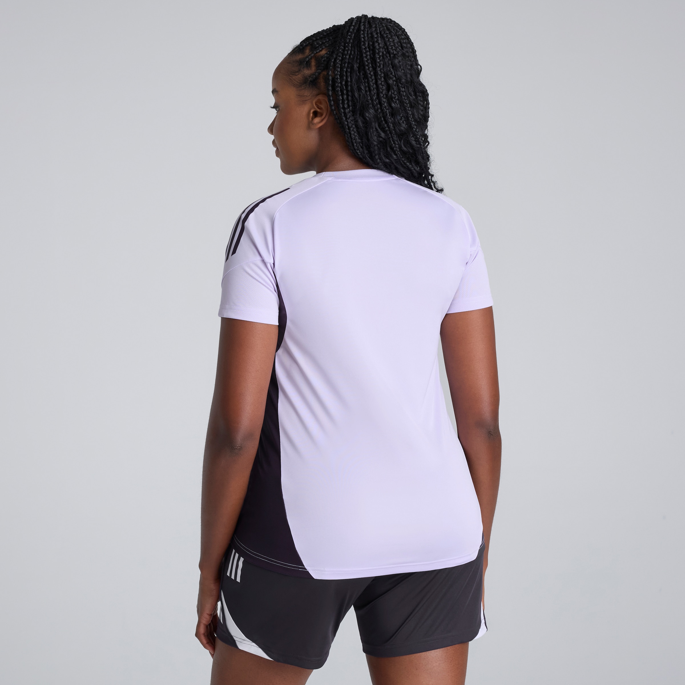 Manchester United Tiro 25 Competition Training Jersey Purple Detail [2-5]