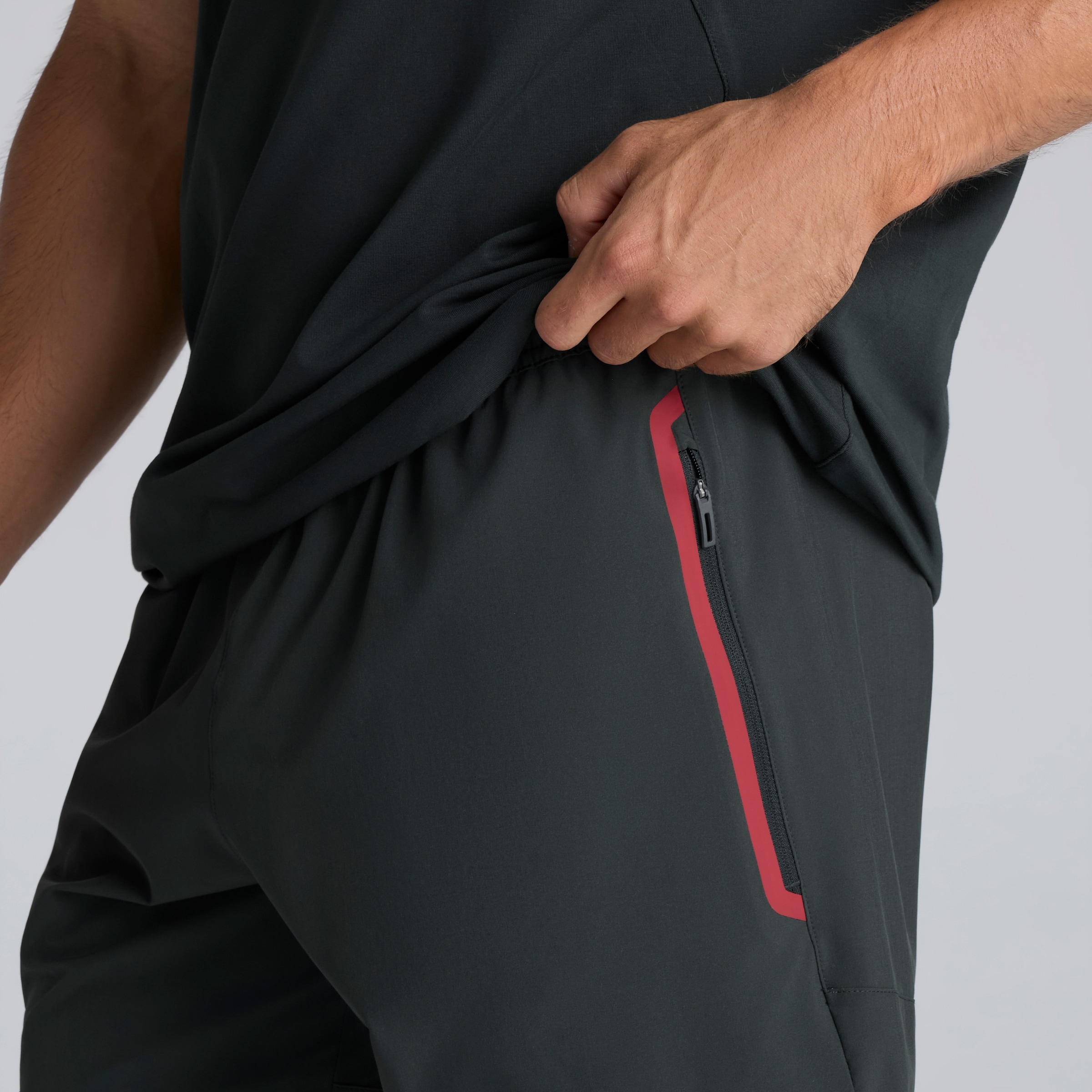 Manchester United Tiro Tech Shorts Green Grün Detail [4-5]