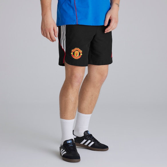 Manchester United x adidas Urban Purist Shorts Black Black