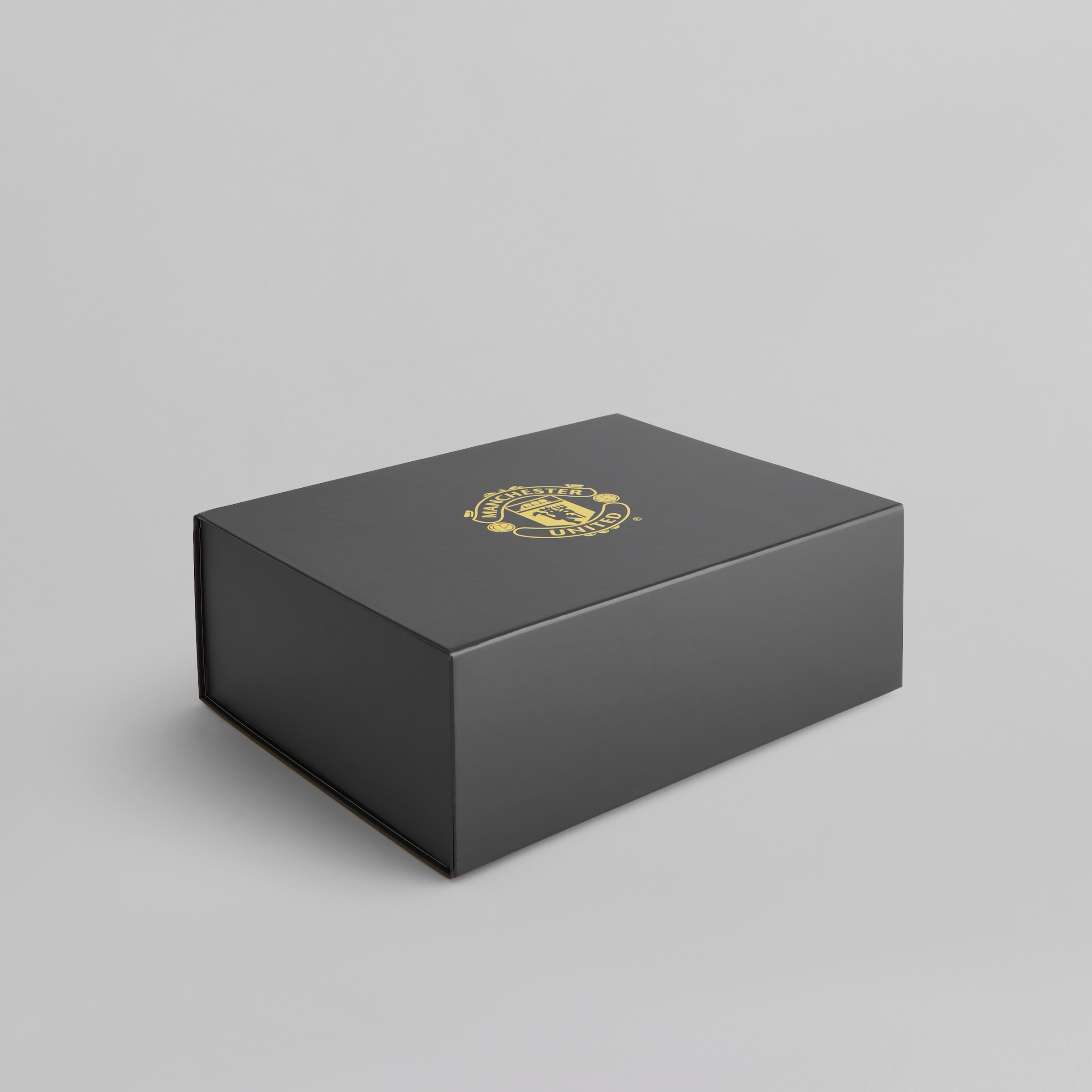 Manchester United Gift Box Large (35 x 27 x 12cm) Black Schwarz Detail [2-4]