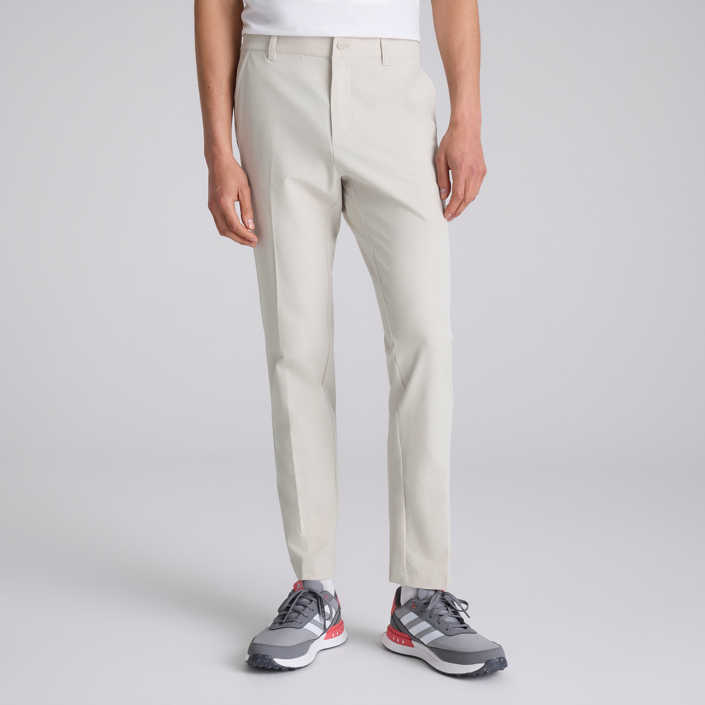 Manchester United x adidas Golf Ultimate365 Tapered Golf Trousers Beige White