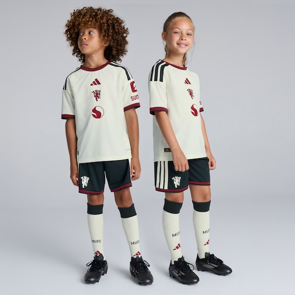 Manchester United Kids 26/27 Third Authentic Jersey Beige