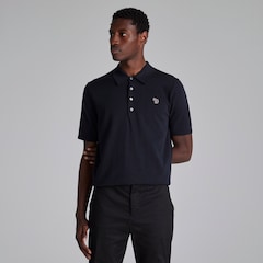 Manchester United x Paul Smith Mens Knitted Polo Navy