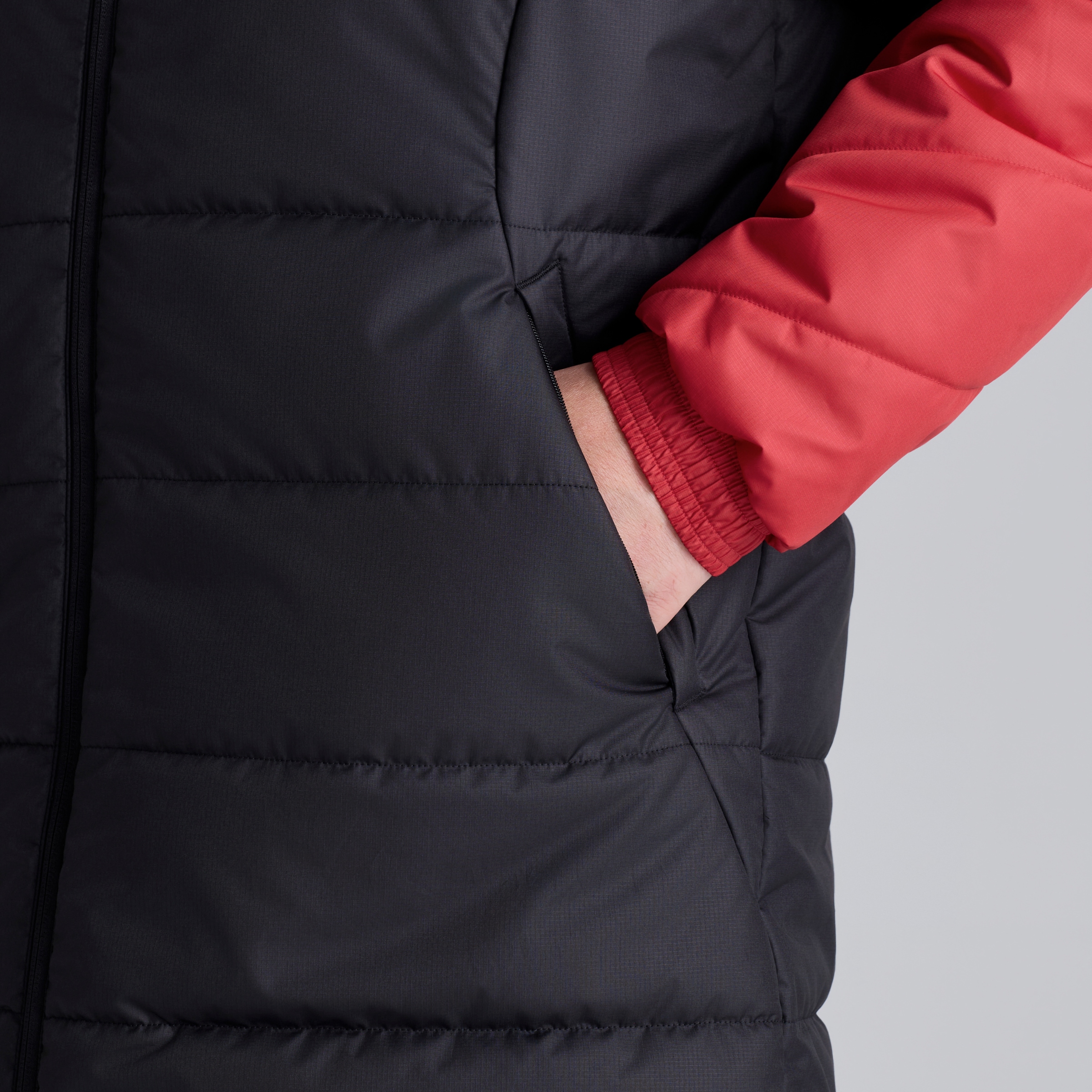 Manchester United 26/27 Training Tiro Long Coat Black Black Detail [5-6]