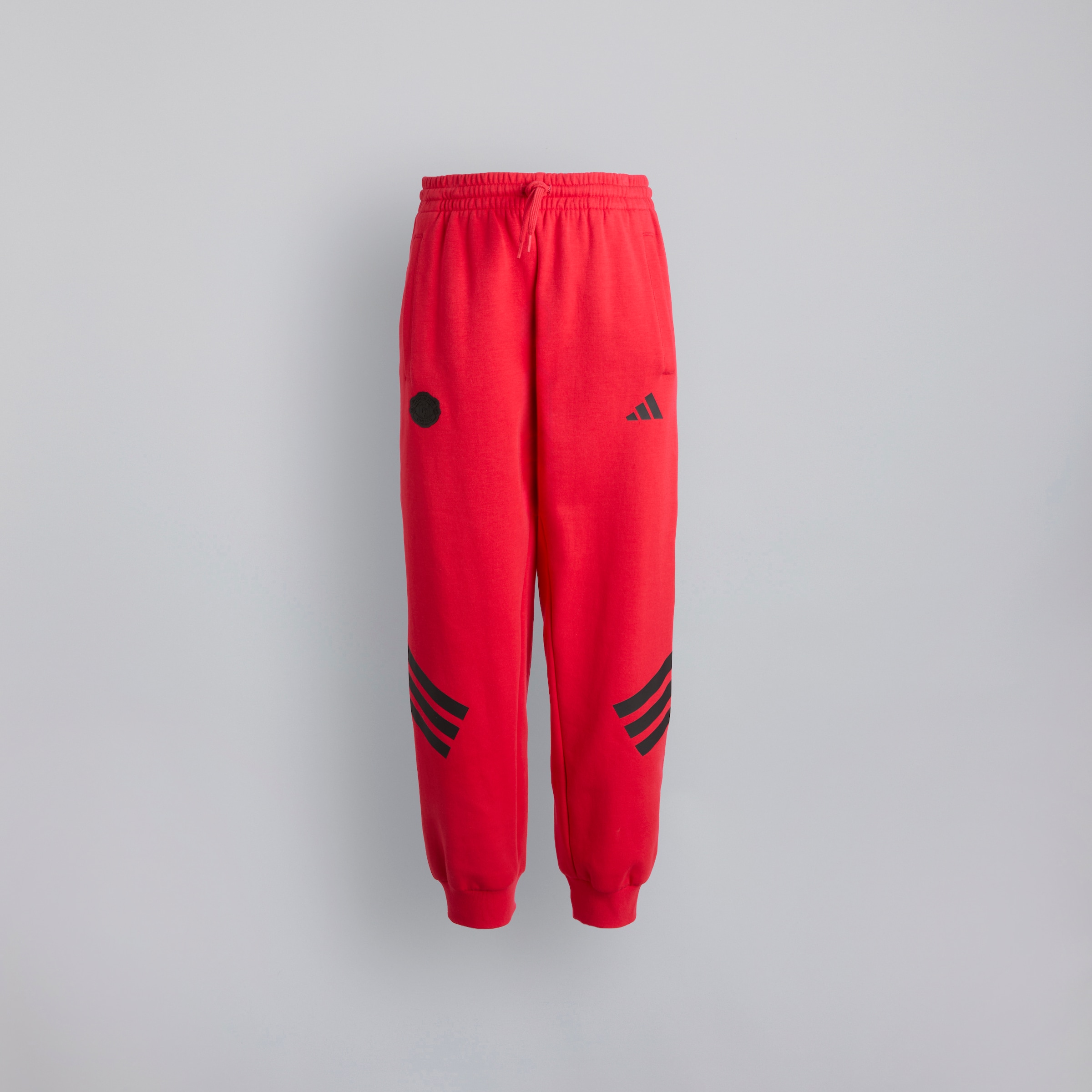 Manchester United x adidas Kids Future Icons Wide Joggers Red Rot
