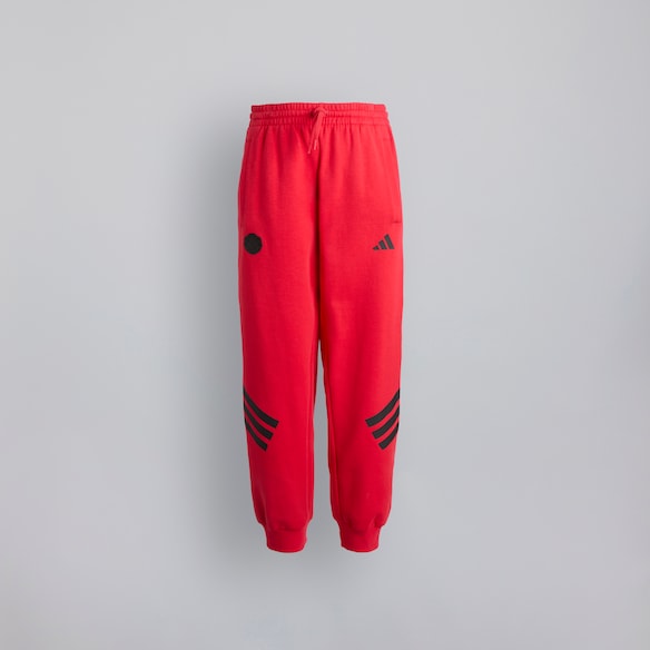 Manchester United x adidas Kids Future Icons Wide Joggers Red Red