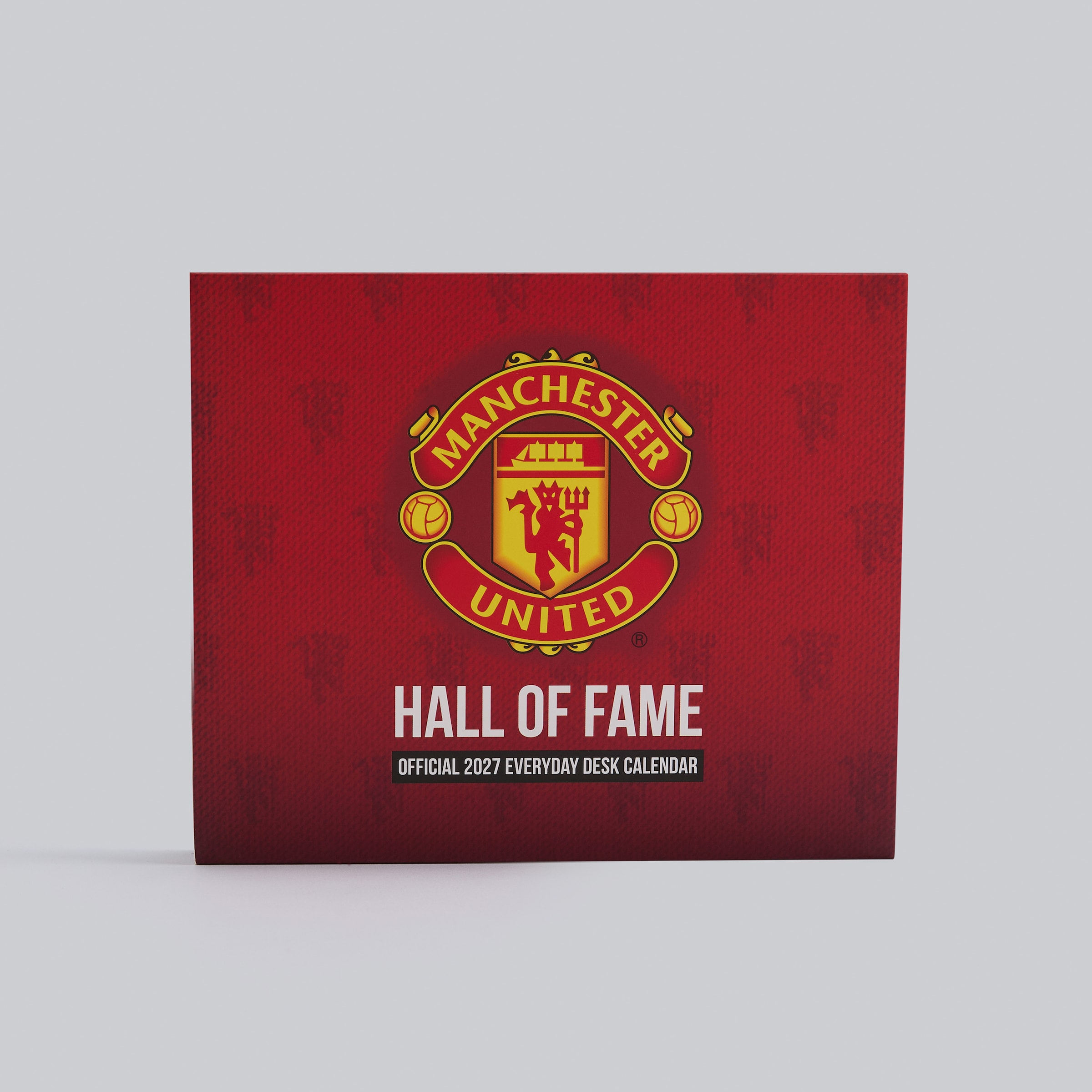 Manchester United 2027 Desk Block Calendar Red Red