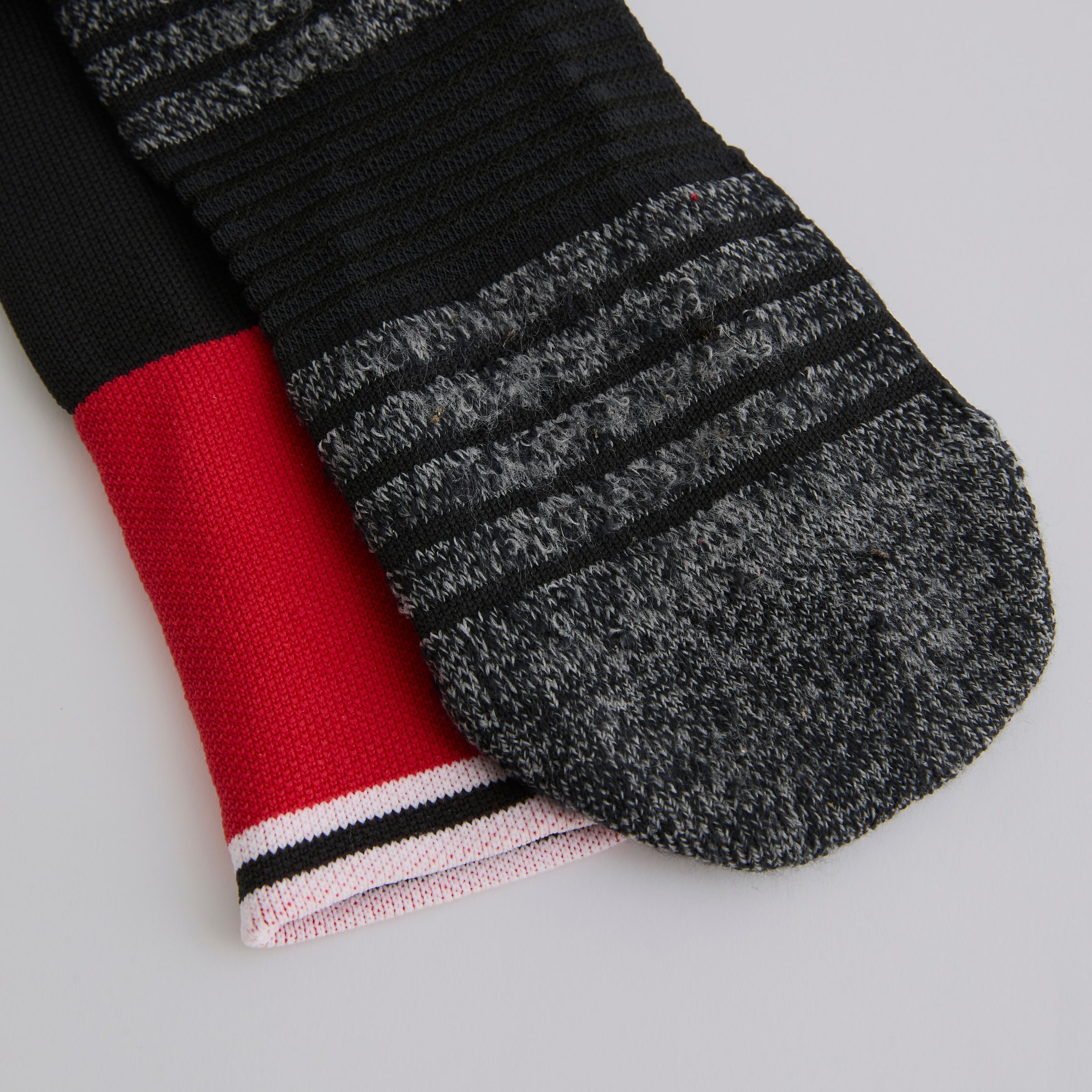 Manchester United 26/27 Home Socks Black Noir Détail [4-4]