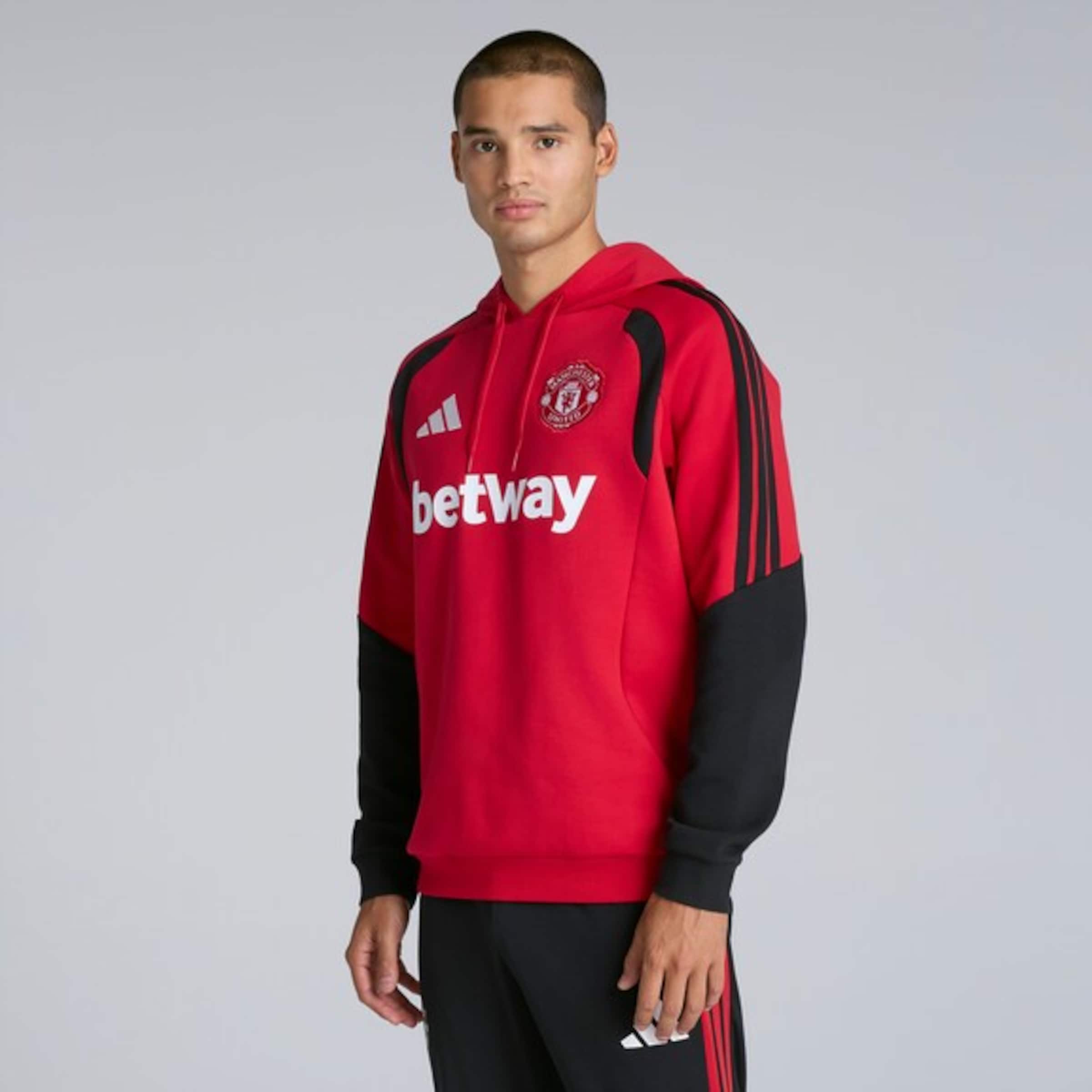 Manchester United 26/27 Training Tiro Hoodie Red (Sponsored) 빨간색