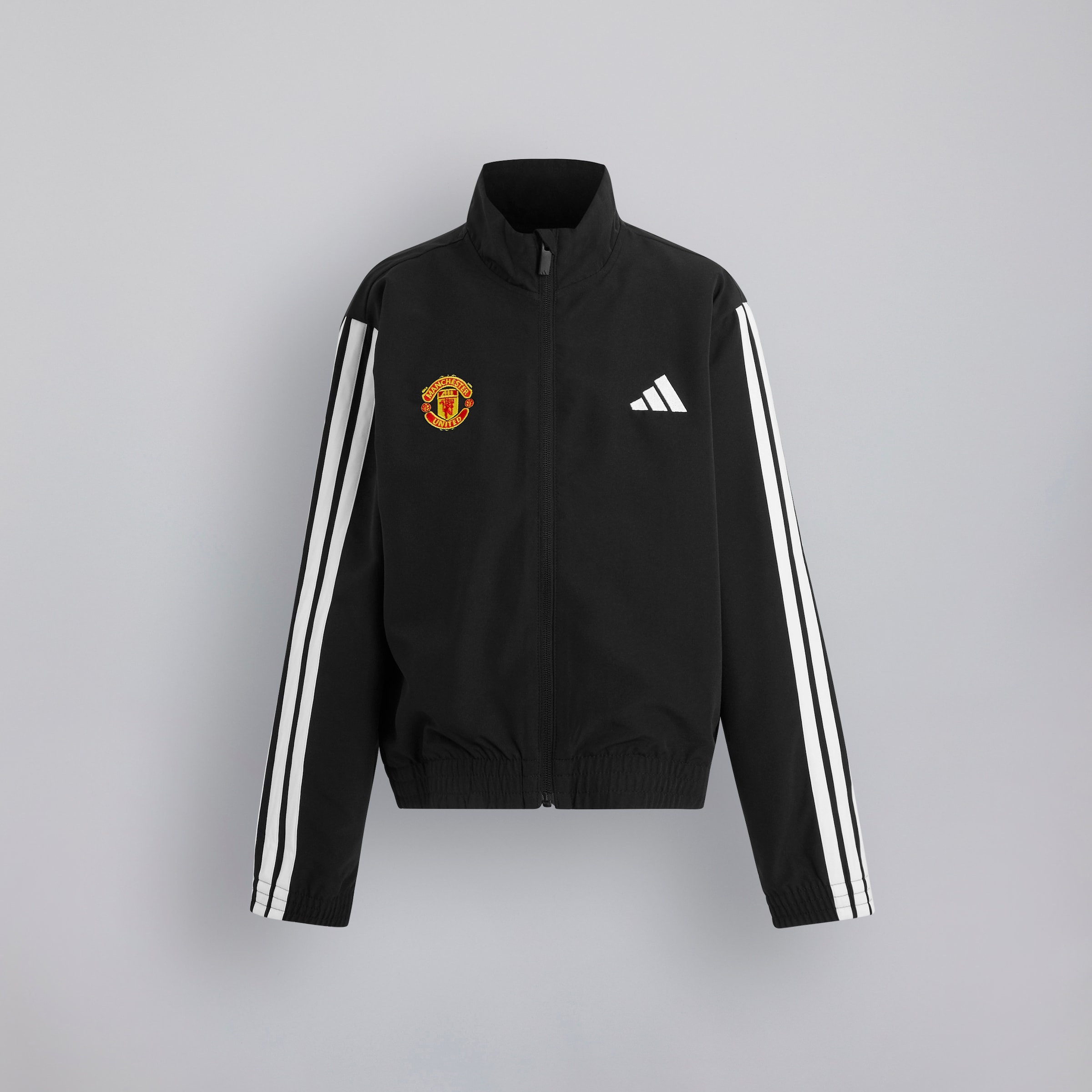 Manchester United x adidas Kids Essentials CLIMACOOL Tracksuit Black Black