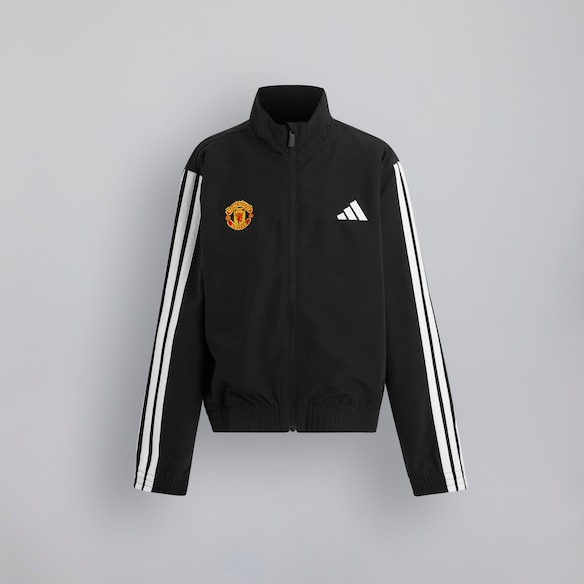 Manchester United x adidas Kids Essentials CLIMACOOL Tracksuit Black Black