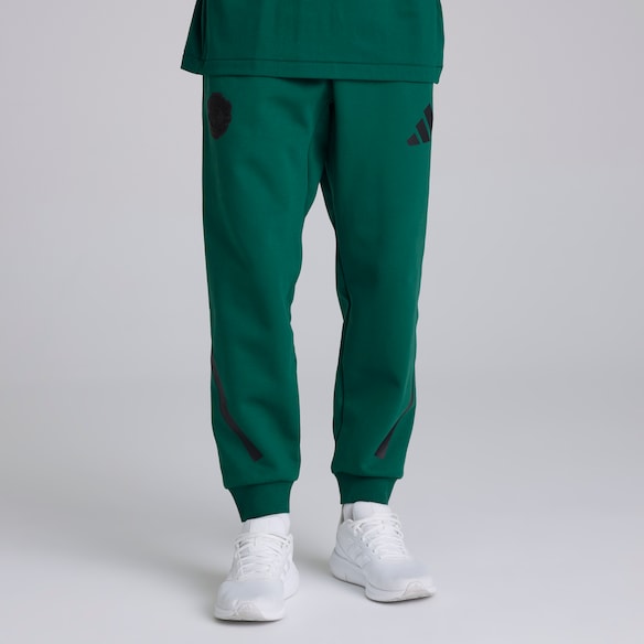 Manchester United x adidas Z.N.E. Tracksuit Bottoms Green Green