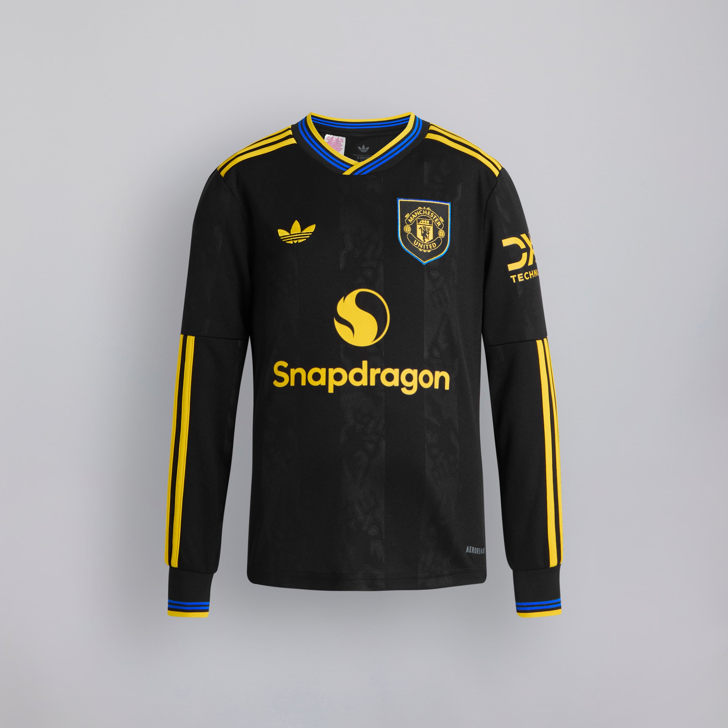 Manchester United adidas ゲームシャツ　長袖シャツ マンチェスター・ユナイテッド アウェイ シャツ 2023-24 - 長袖