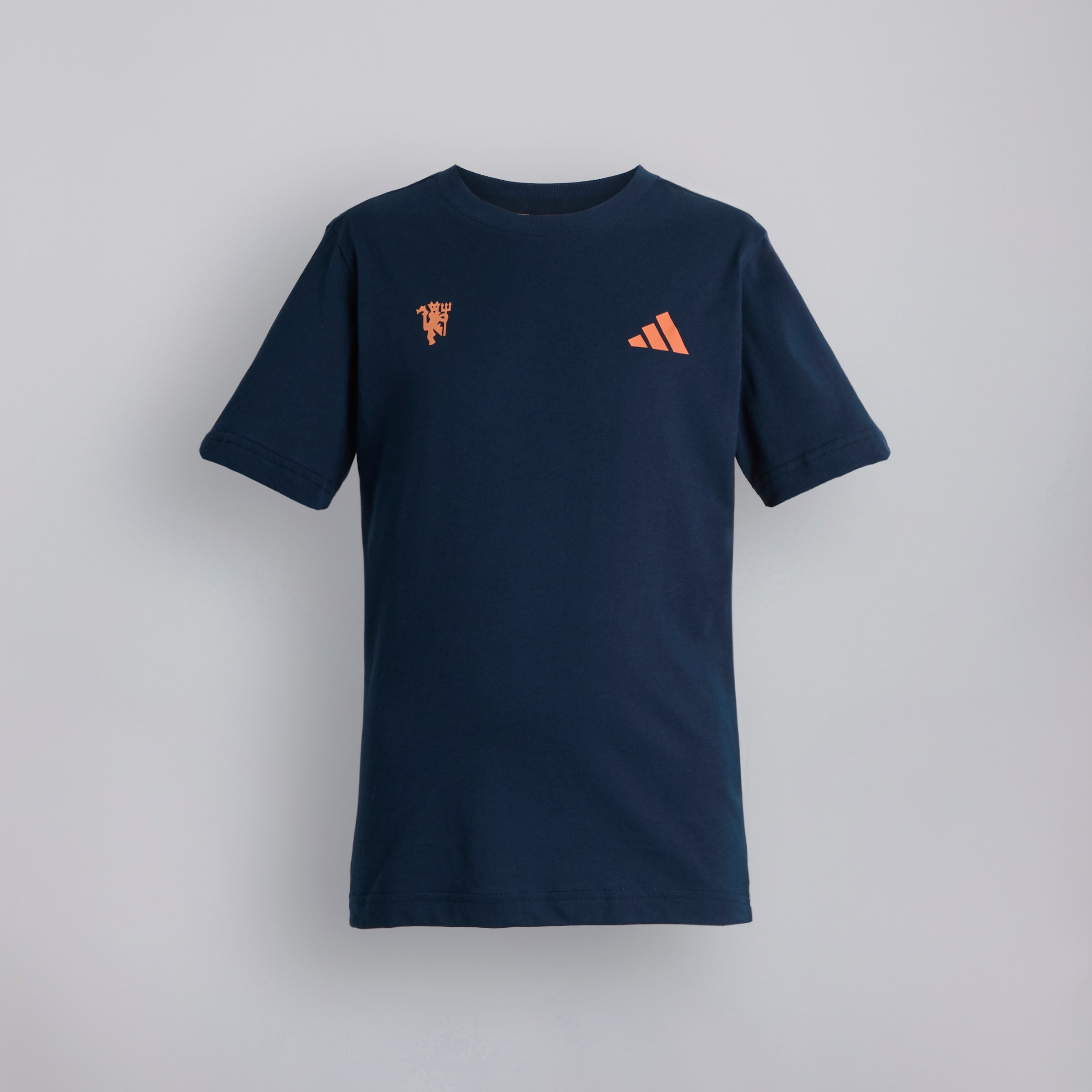 Manchester United x adidas Kids Golf Graphic T-Shirt Navy Navy blue