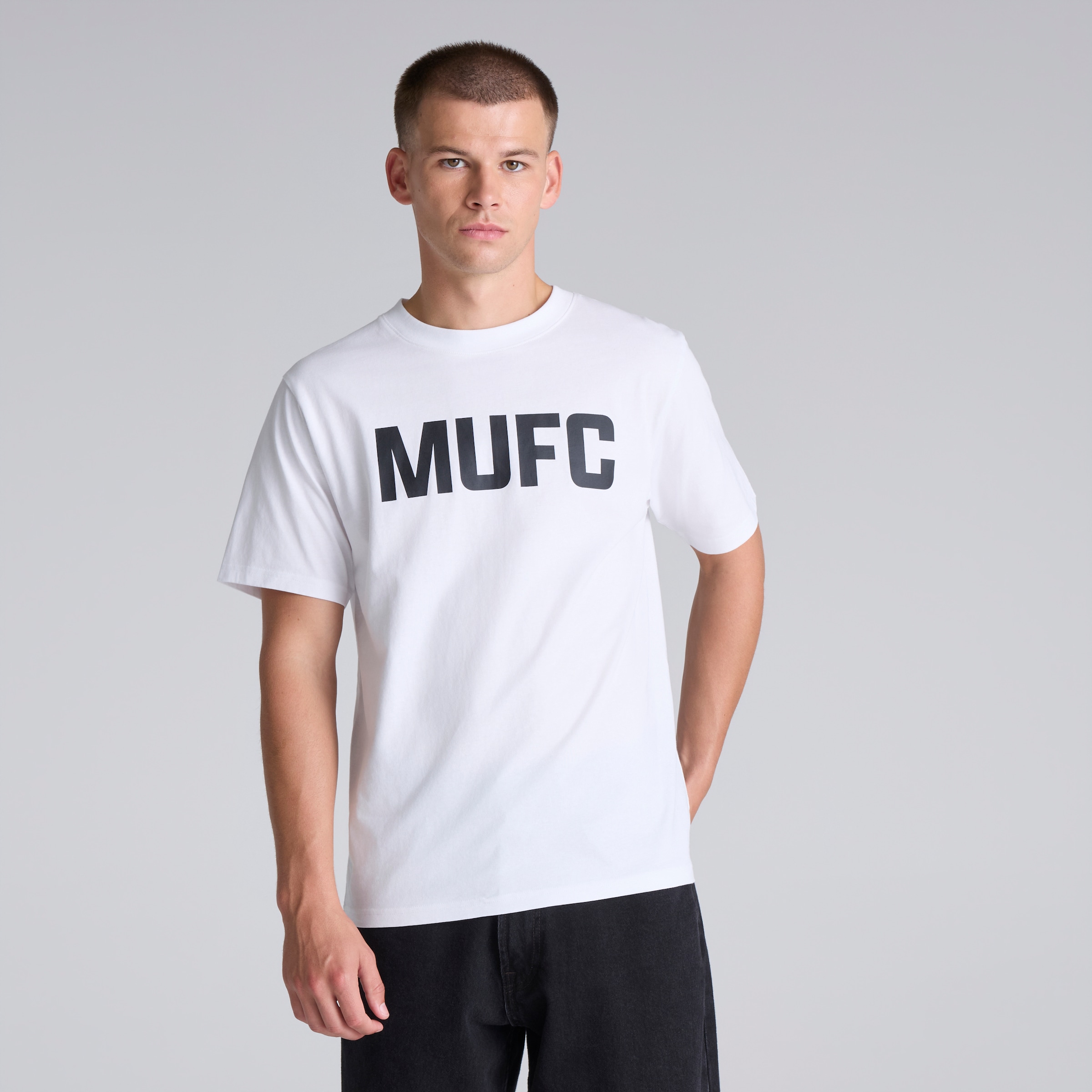Manchester United MUFC T-Shirt White White