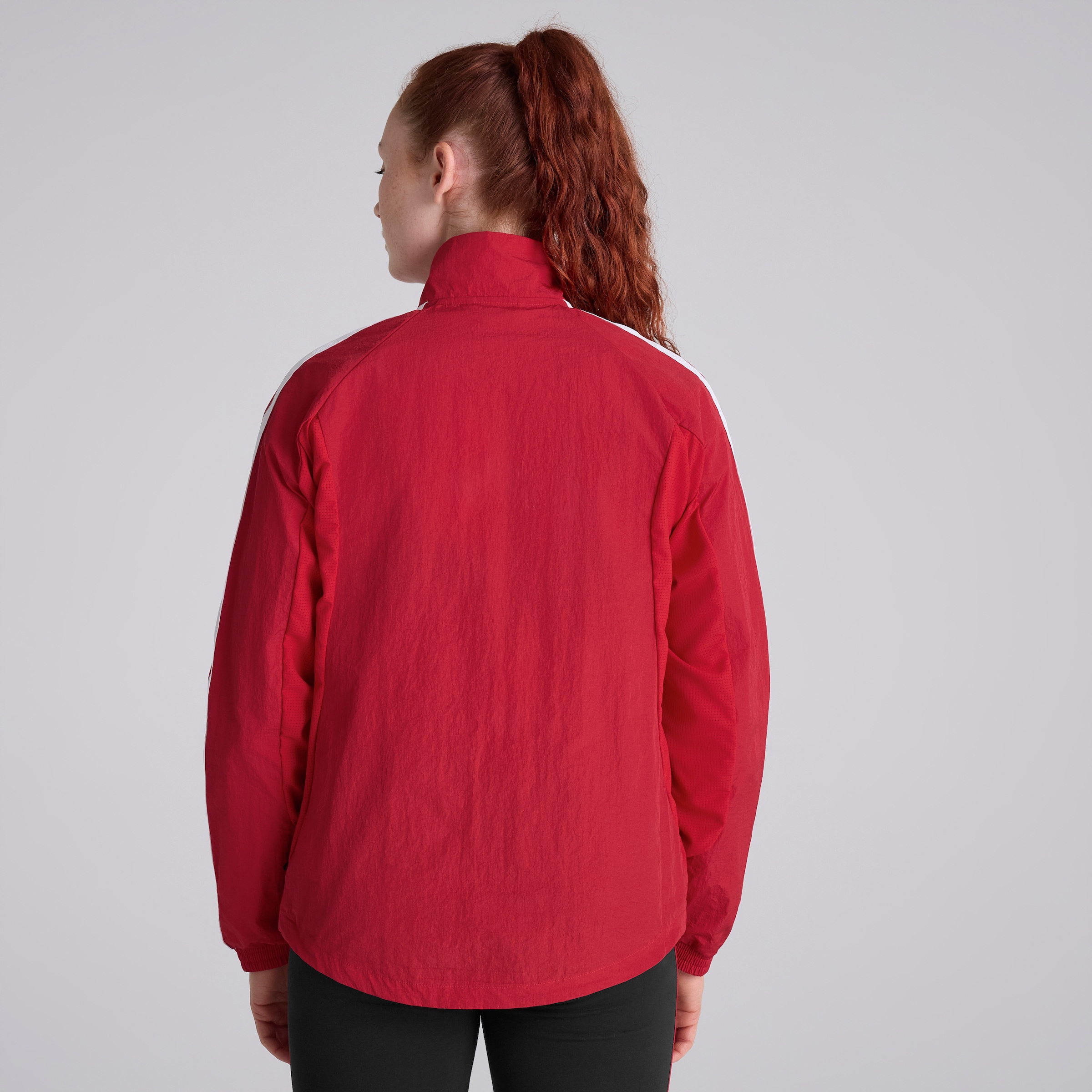 Manchester United 26/27 Womens Anthem Jacket Red Rojo Detalle [2-6]