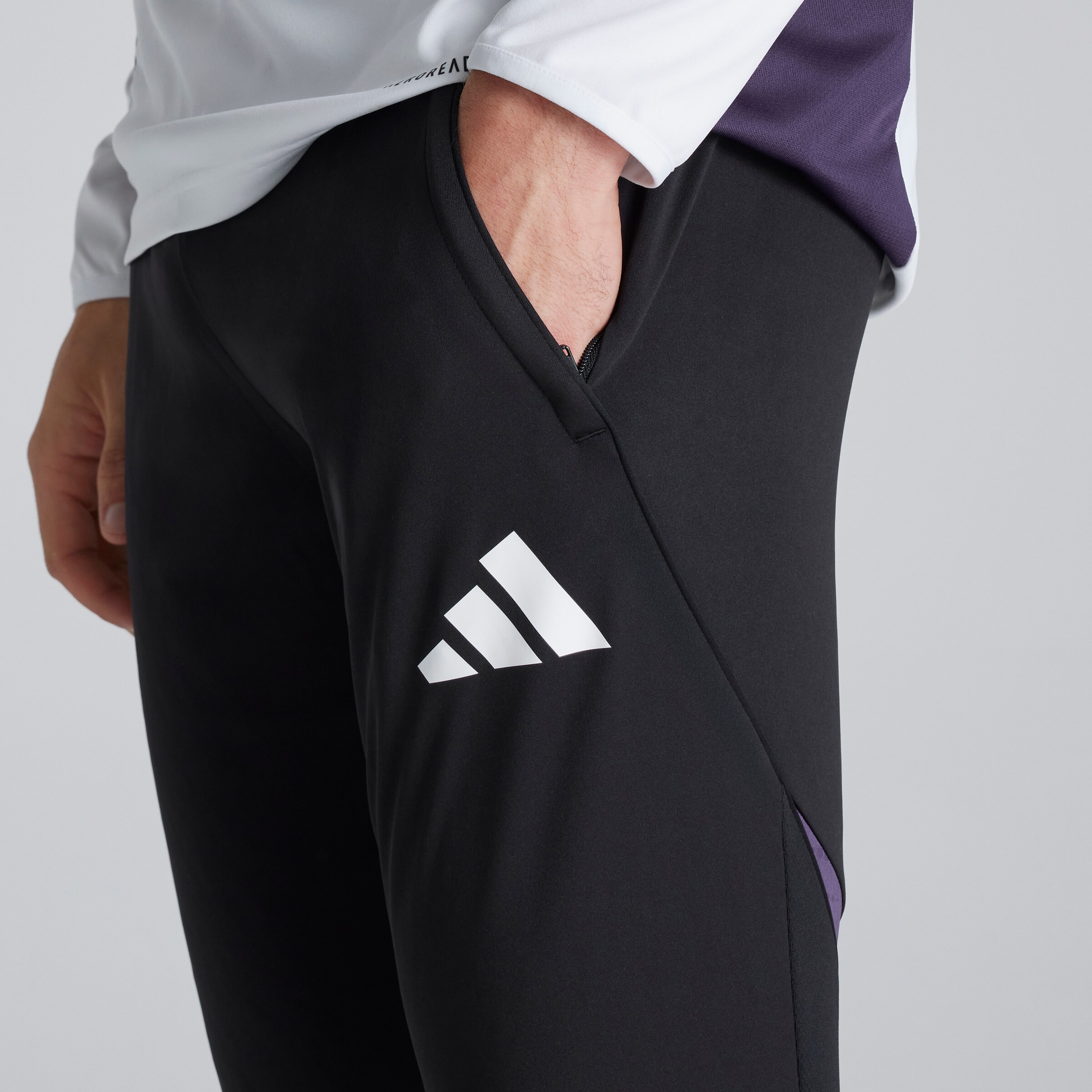 Manchester United Tiro 25 Competition Training Pants Black Detail [4-7]