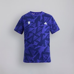 Manchester United x adidas Kids Camouflage T-Shirt Blue