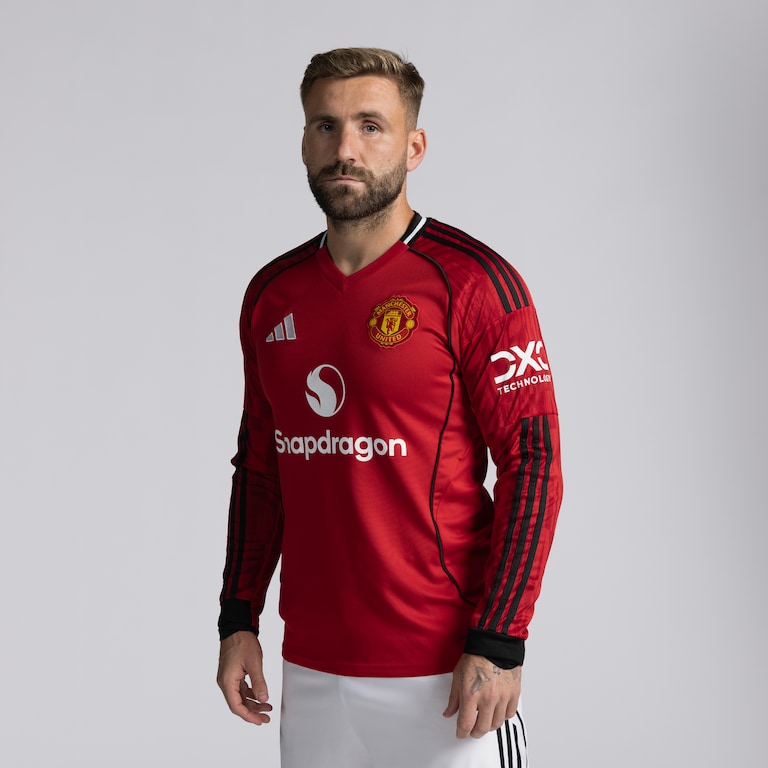 Manchester United 25/26 Home Long Sleeve Jersey