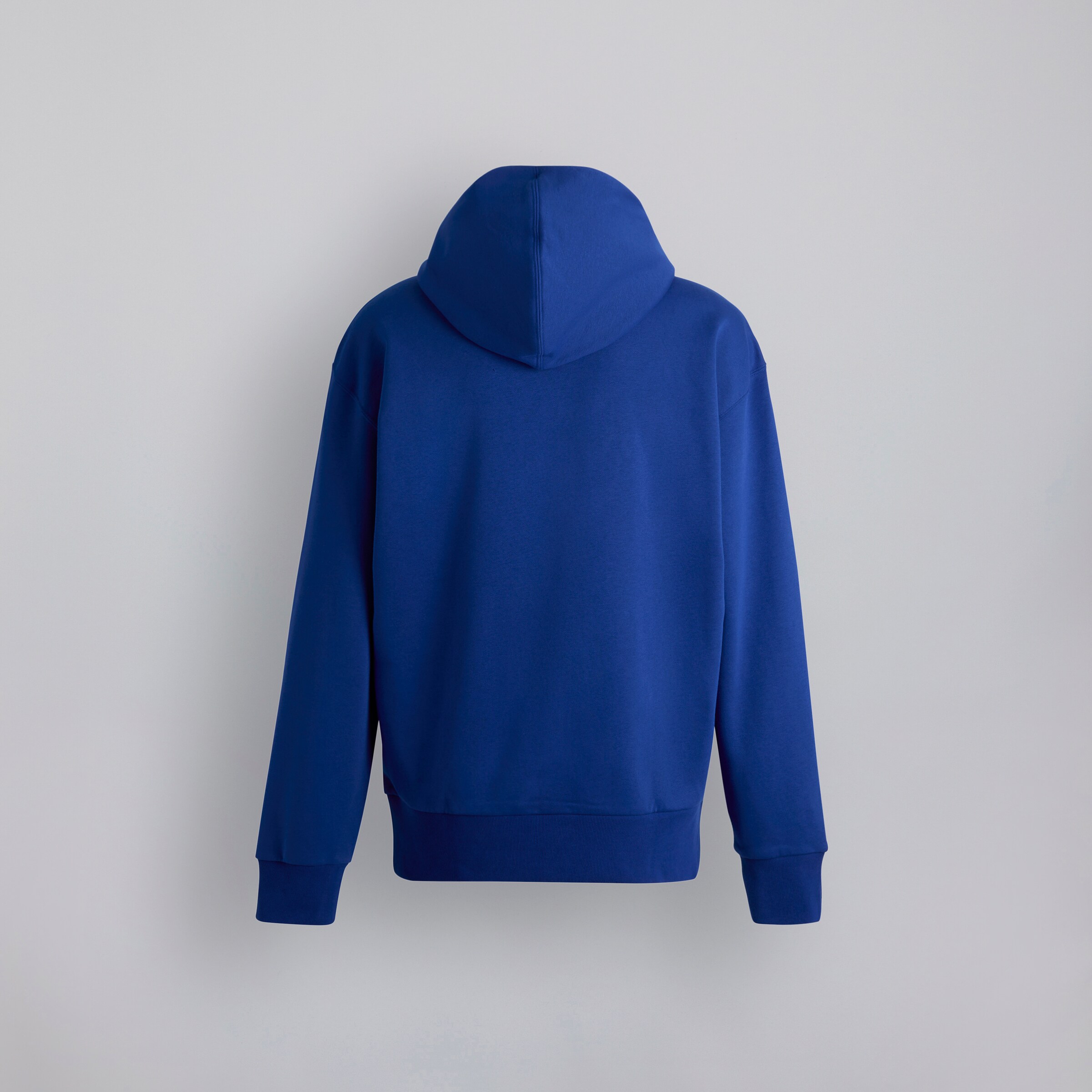 Manchester United x adidas ALL SZN Fleece Hoodie Blue Bleu Détail [2-2]