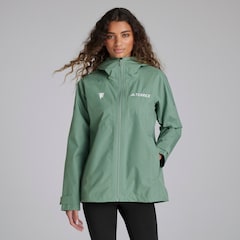 Manchester United x adidas Womens Terrex Xperior 2L GORE-TEX Performance Jacket Green