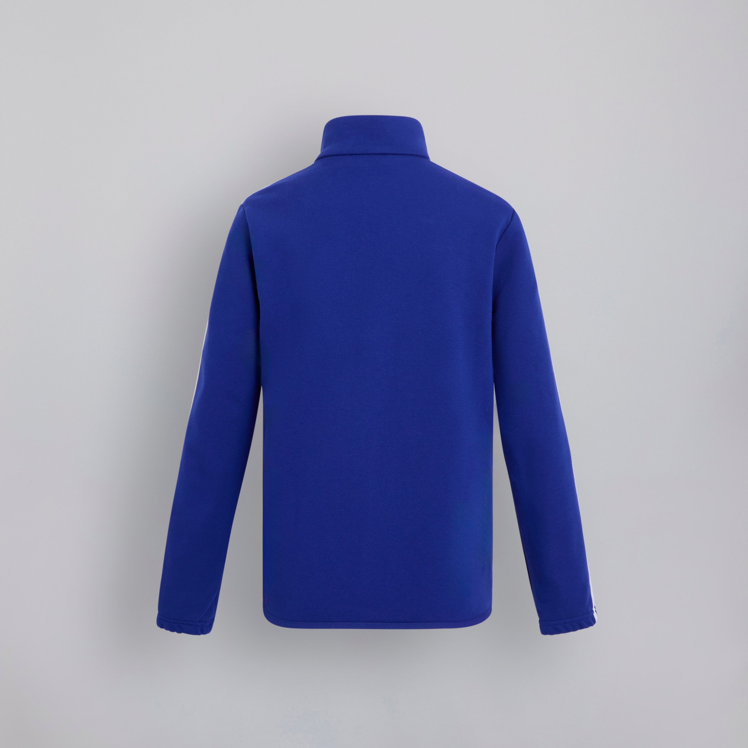 Manchester United x adidas Kids Essentials French Terry Tracksuit Blue Blue Detail [3-4]