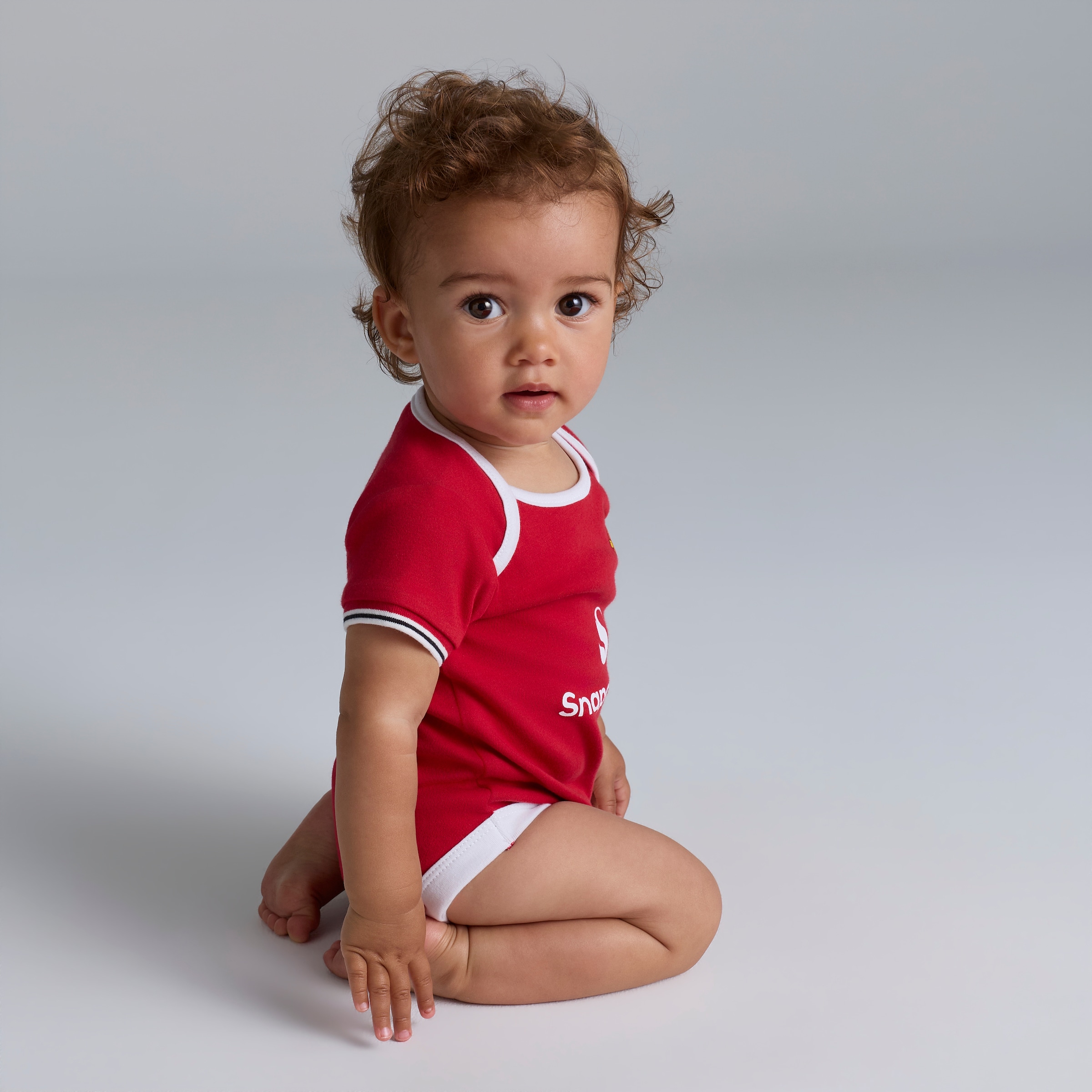 Manchester United Baby 26/27 Home Gift Set Red Red Detail [3-8]