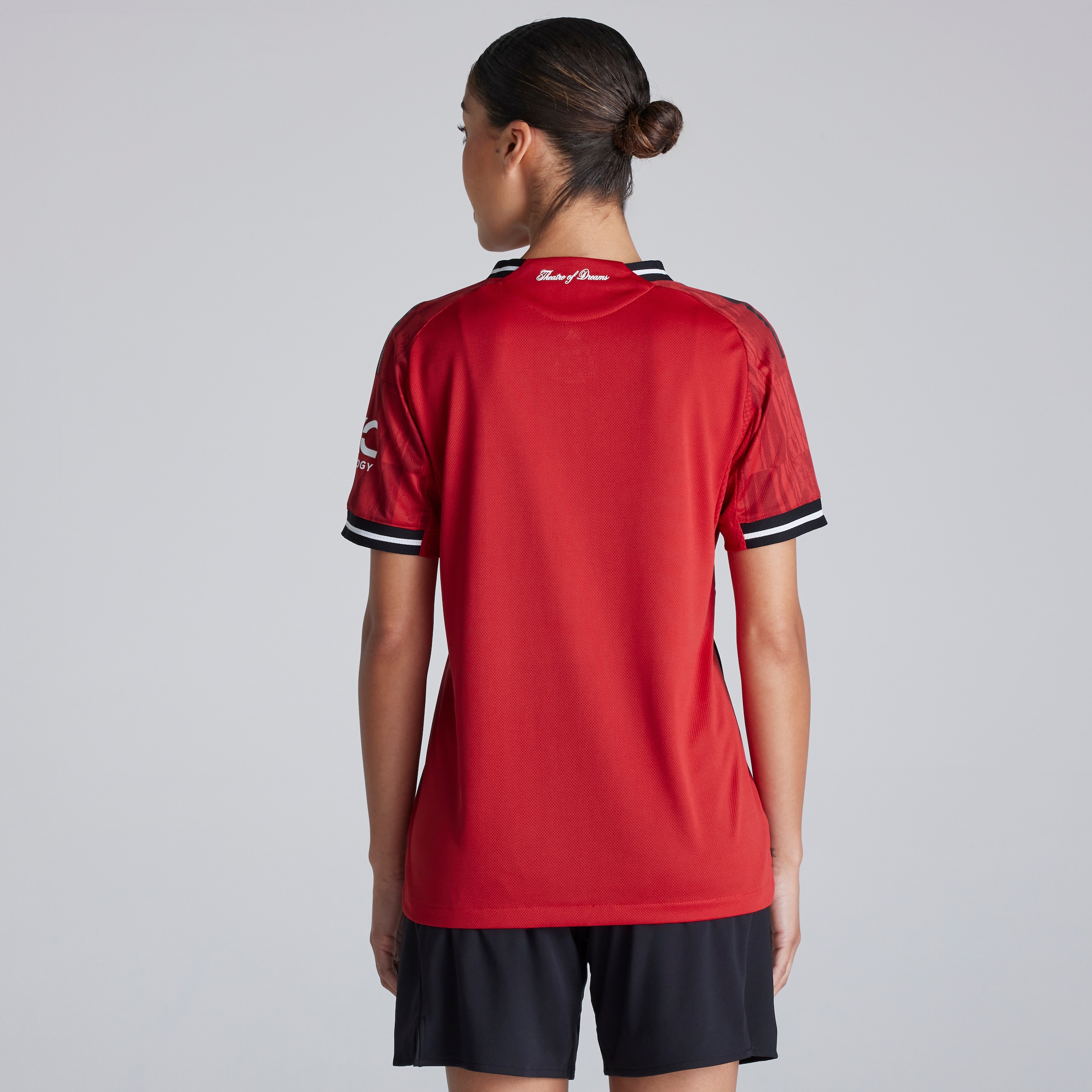 Manchester United Womens 25/26 Home Authentic Jersey Red Detail [2-6]