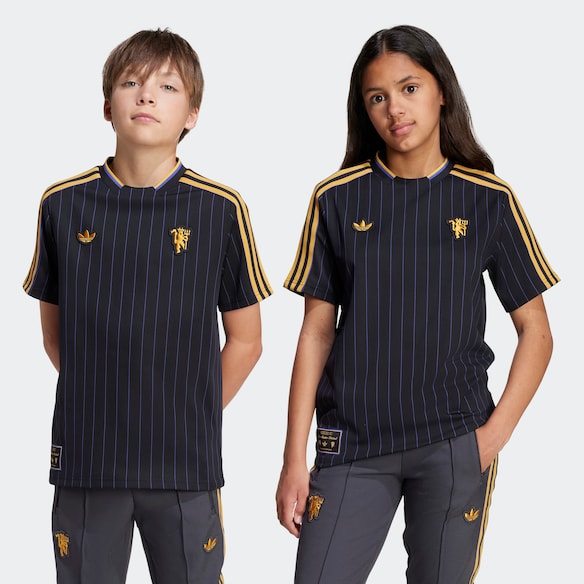 Manchester United Terrace Icons Jersey Kids Negro