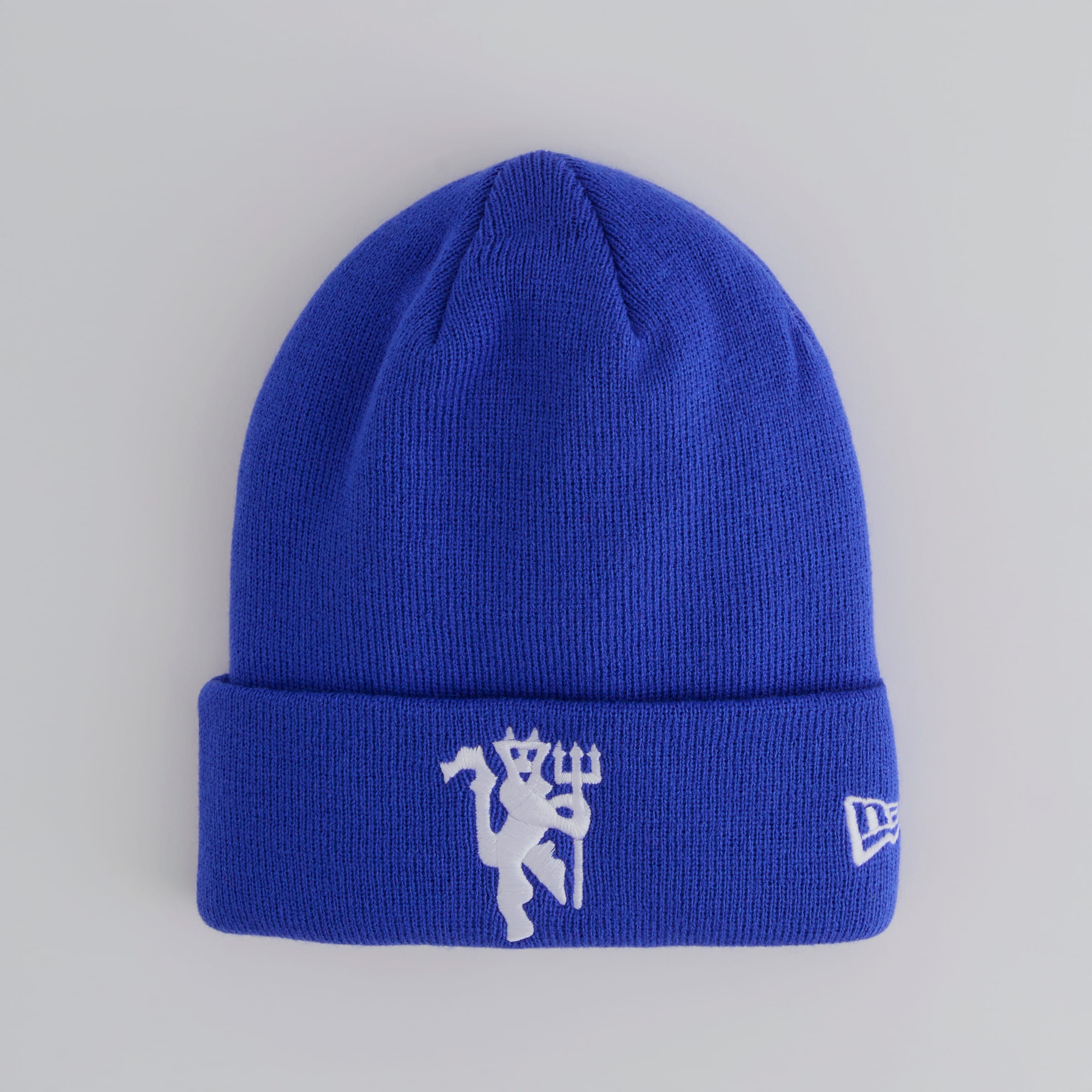 Manchester United x New Era Kids Devil Beanie Blue Blue