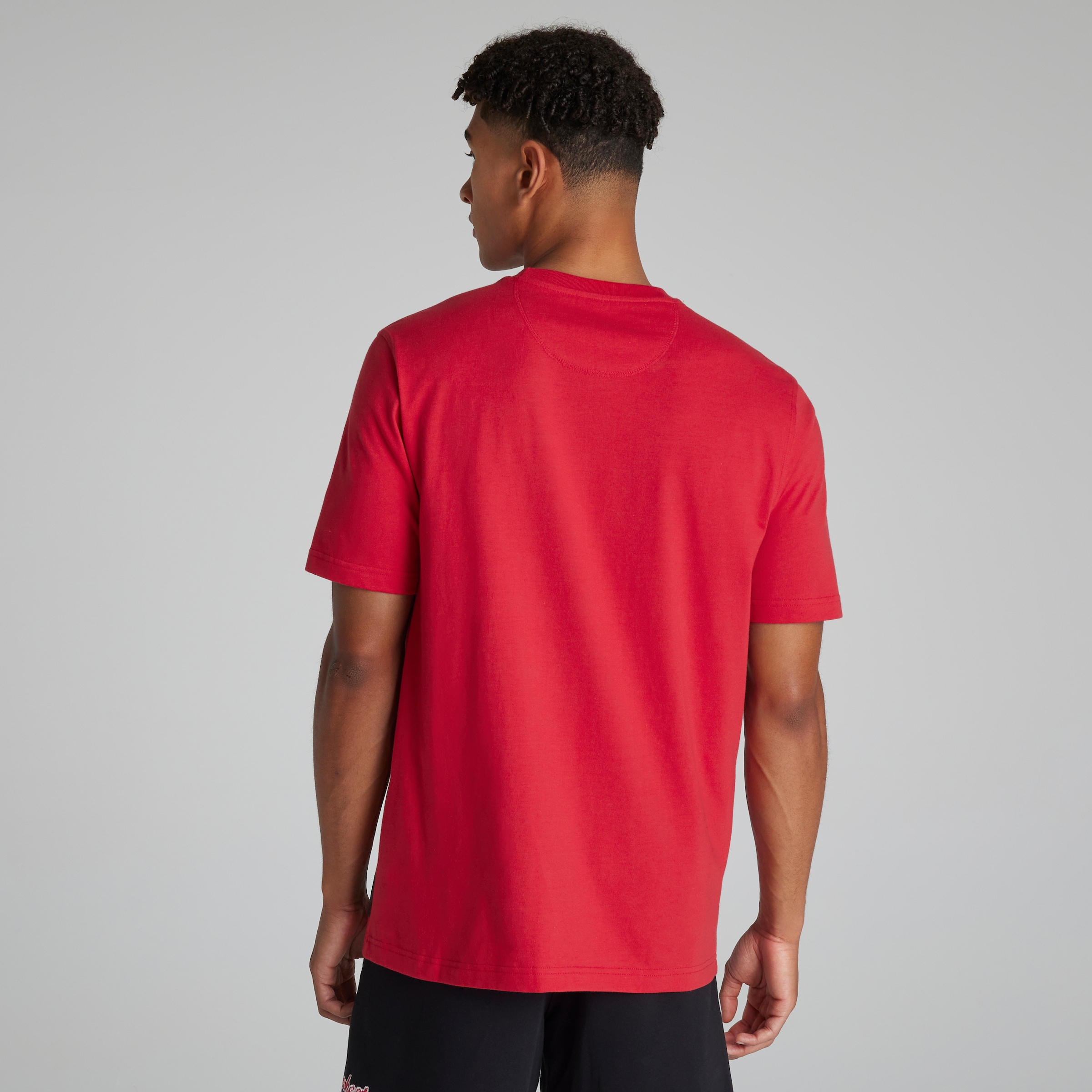 Manchester United x adidas US Pack T-Shirt Red Red Detail [2-6]