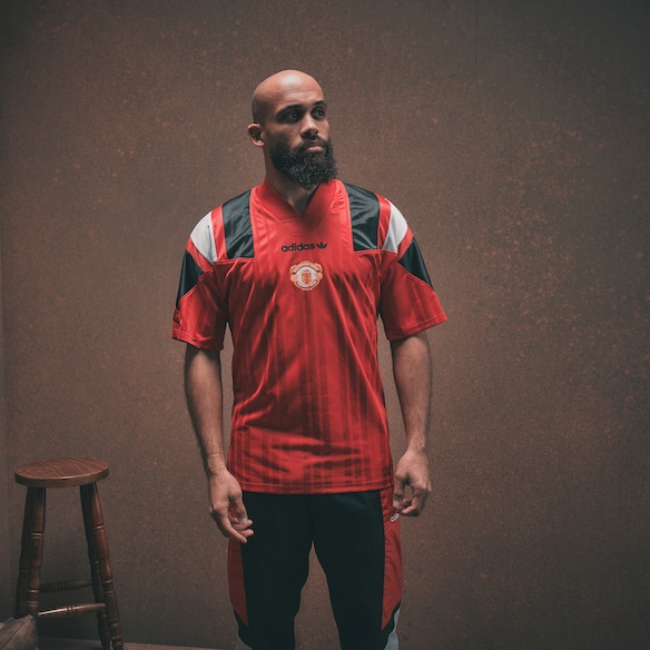 Manchester United x adidas EQT Jersey Red Red