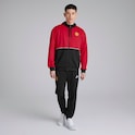 Manchester United x adidas Essentials Colourblock Doubleknit Tracksuit Red/Black