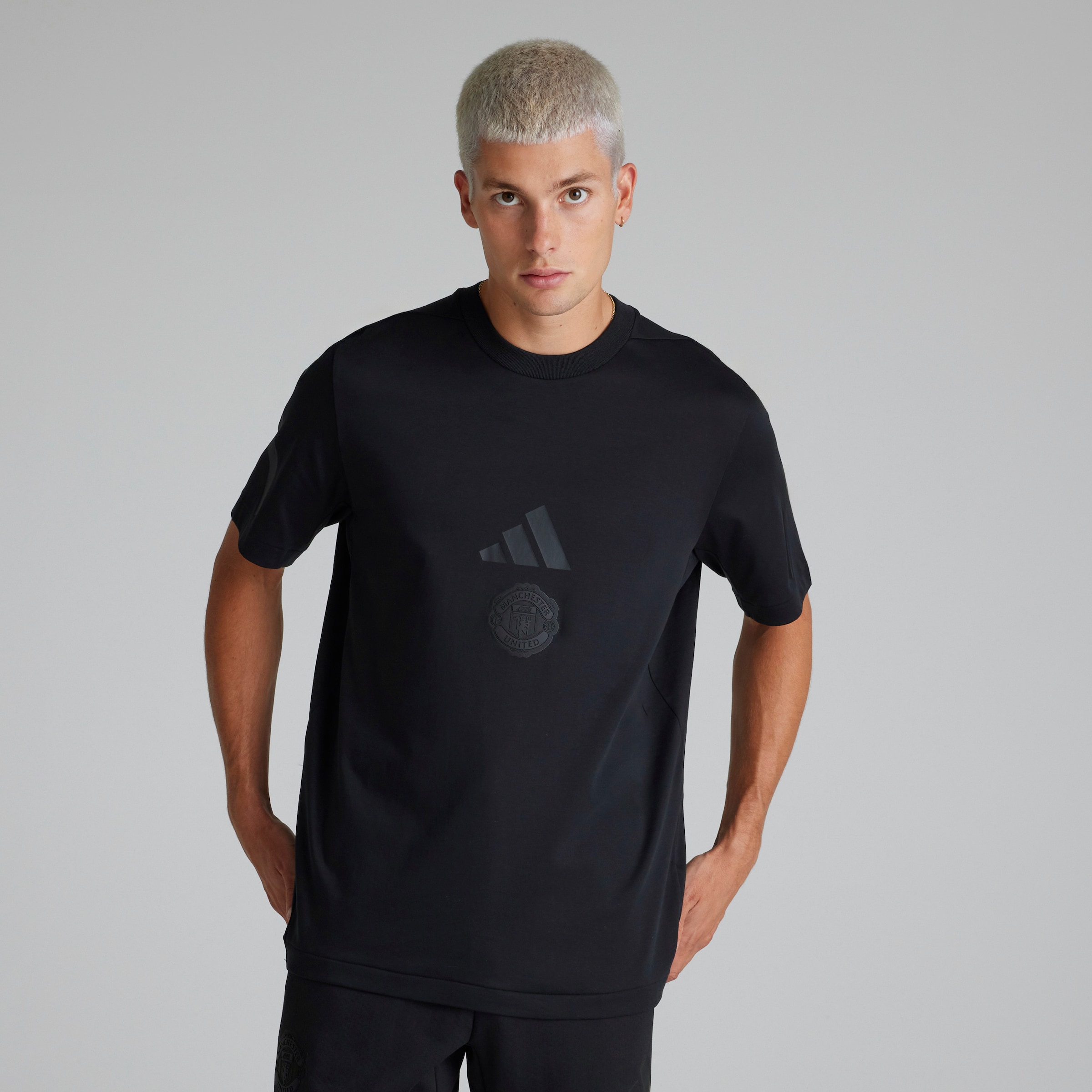 Buy Manchester United x adidas Z.N.E. T Shirt Black Manchester United Store