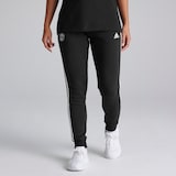 Manchester United x adidas Womens Essentials 3-Stripes Fleece Joggers Black