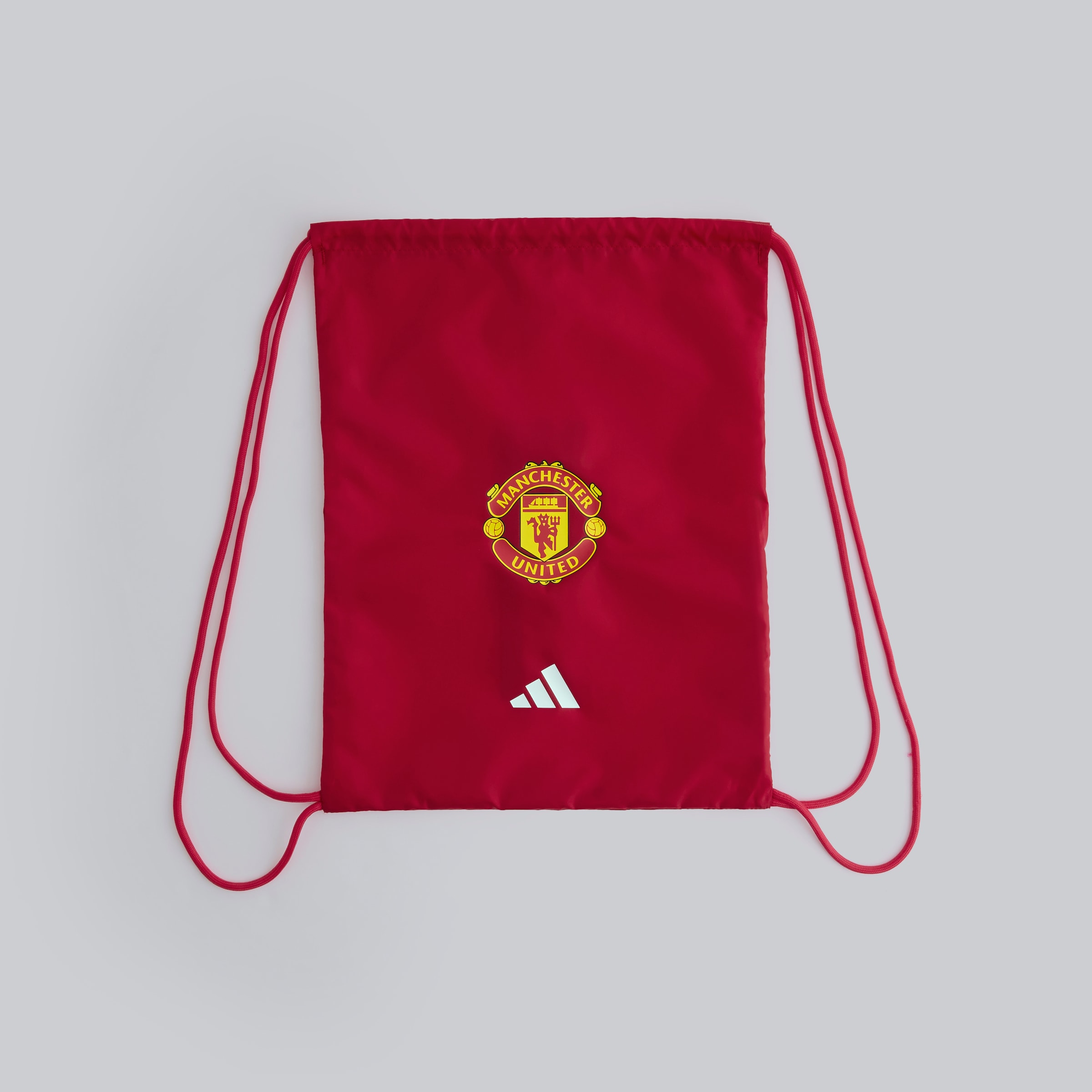 Manchester United x adidas Home Gymsack Red Rouge Détail [4-4]