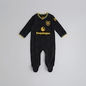 Manchester United Baby Third Sleepsuit Black