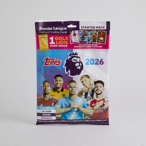 Topps Premier League Collection Trading Cards Starter Pack Multi