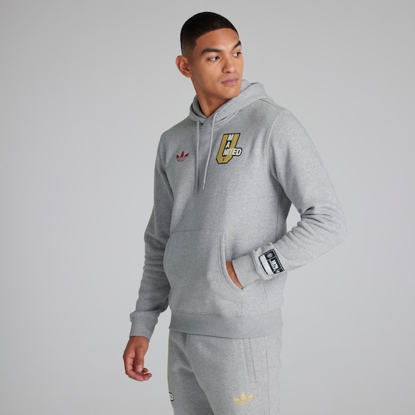 Manchester United VRCT Overhead Hoodie Grey Grey