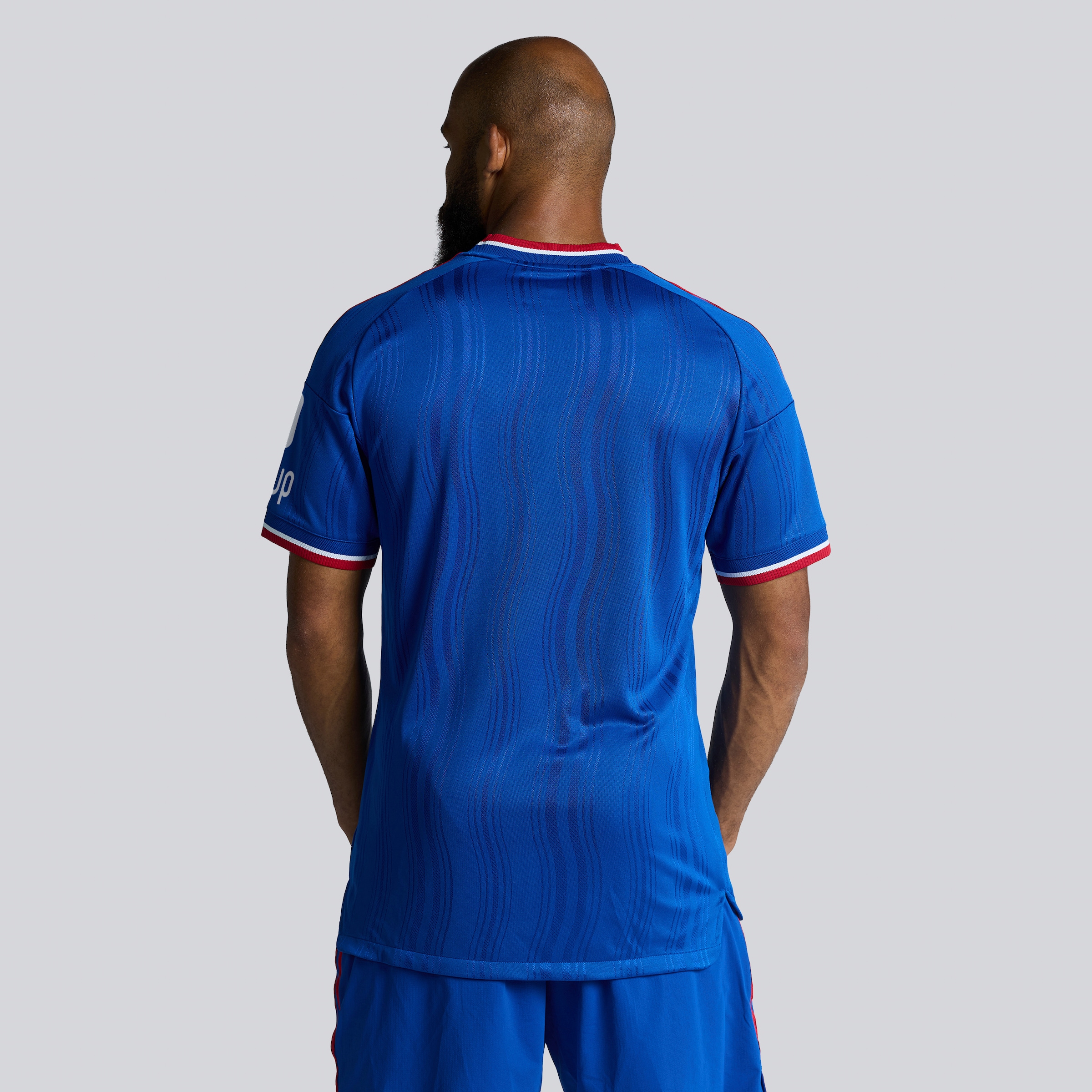 Manchester United 26/27 Away Authentic Jersey Blue Detail [2-5]